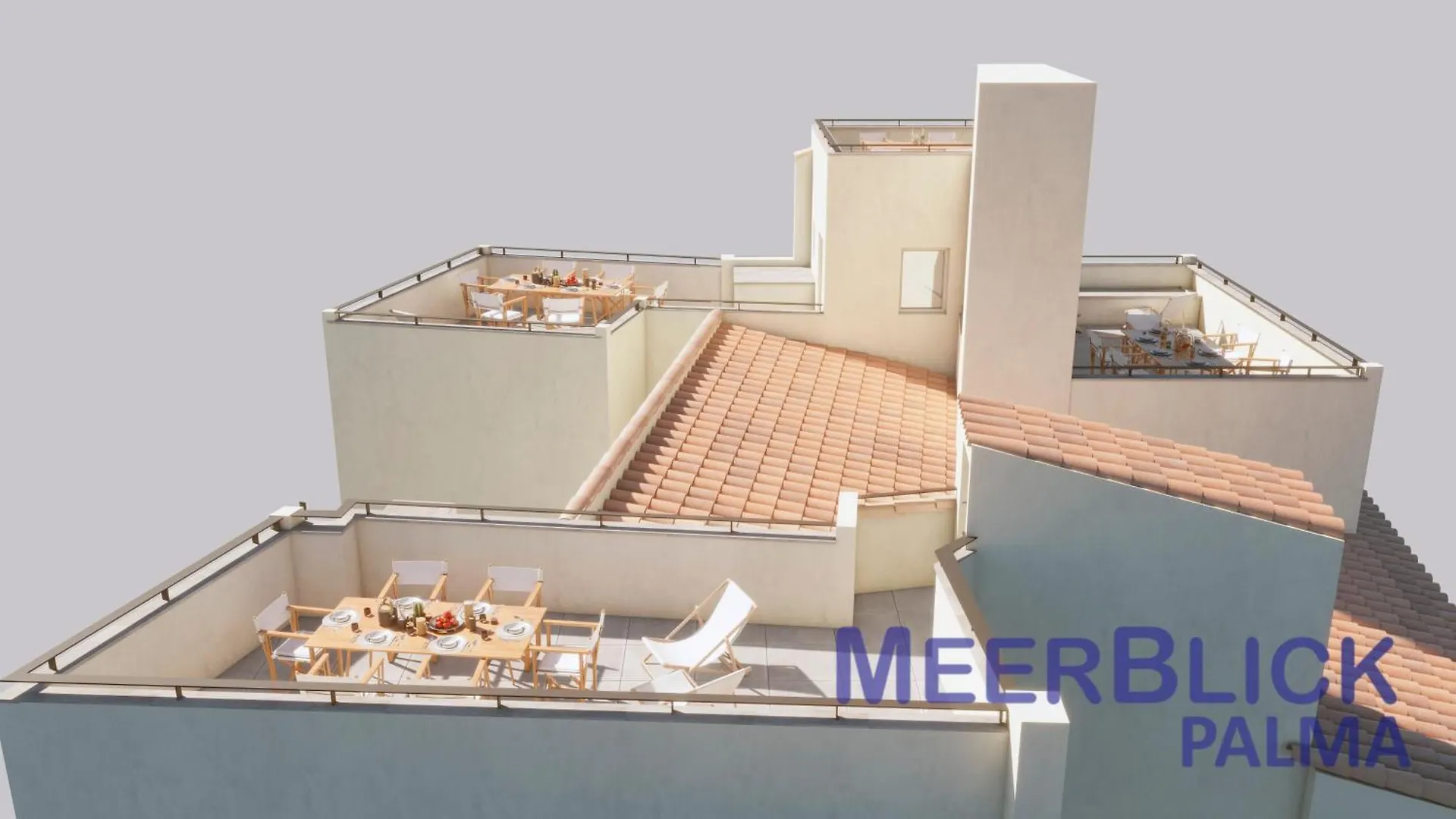 Apartment Aparttime Palma Mit 3 Meerblick Dach-Terrassen